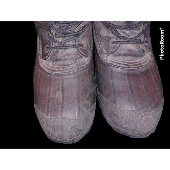 LaCrosse Iceman Winter Snow Boots USA Made Leather Mens US Size 12 - Picture 4 of 5